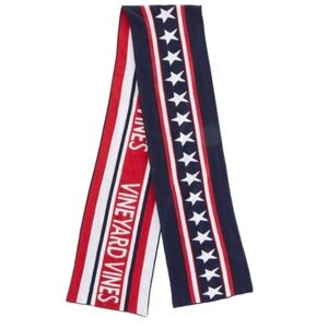 NWT Vineyard Vines Boys Red Blue‎ Scarf